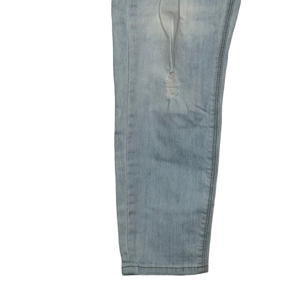 Siwy Women's Jeans  Mid-Rise Skinny Distressed Stretch Denim Light Blue 26 - Picture 3 of 11